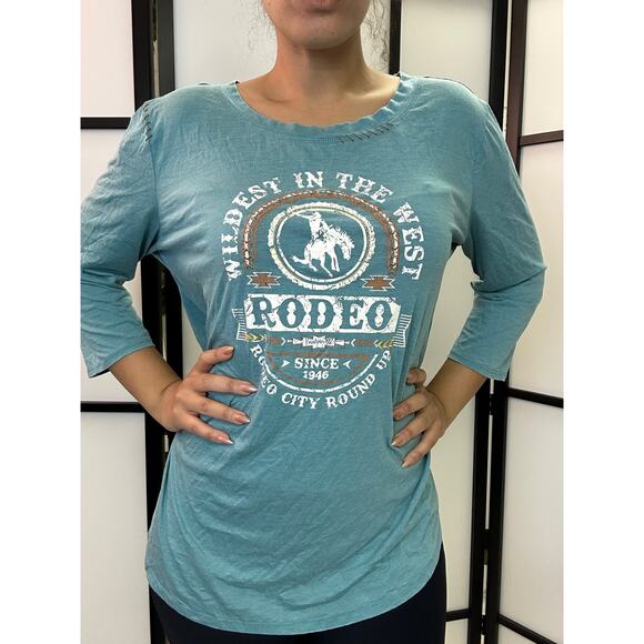 NWT Graphic Tee Shirt Rodeo size 2XL  D - Picture 1 of 3